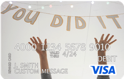 Gift card image with oranges